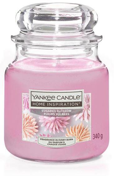 YANKEE CANDLE Yankee Candle Home Inspiration fragranza Sugared Blossom candela media